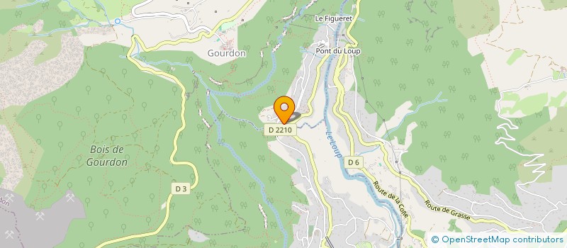 localisation de l'entreprise MADAME AMANDINE ROUVET  GOURDON