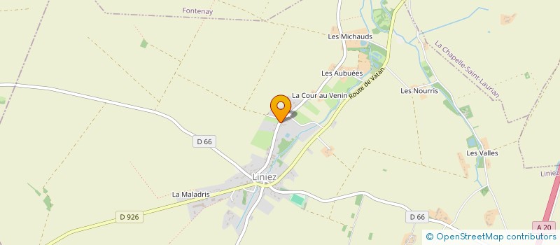 localisation de l'entreprise MADAME AMANDINE SABIN à LINIEZ