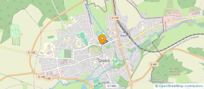 localisation de l'entreprise MADAME AMANDINE SADA  GISORS