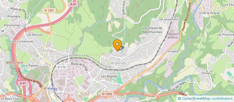 localisation de l'entreprise MADAME AMANDINE SAGUET  FILLIERE