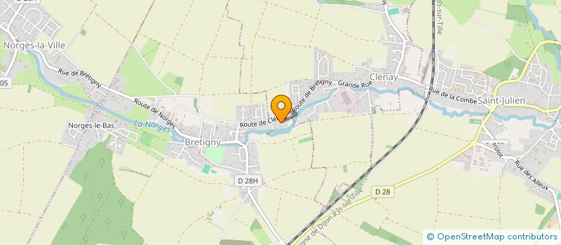 localisation de l'entreprise MADAME AMANDINE SAP  BRETIGNY