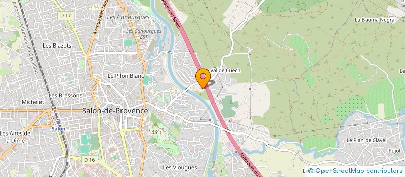 localisation de l'entreprise MADAME AMANDINE SARMIENTO  SALON-DE-PROVENCE