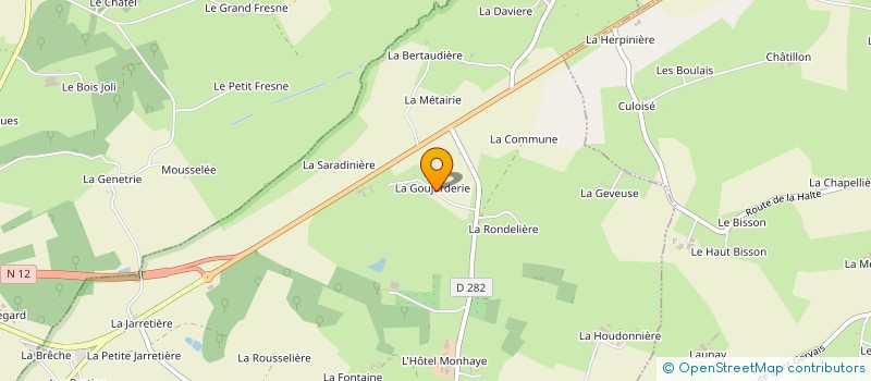 localisation de l'entreprise MADAME AMANDINE SAUSSAIS à VILLIERS-SOUS-MORTAGNE
