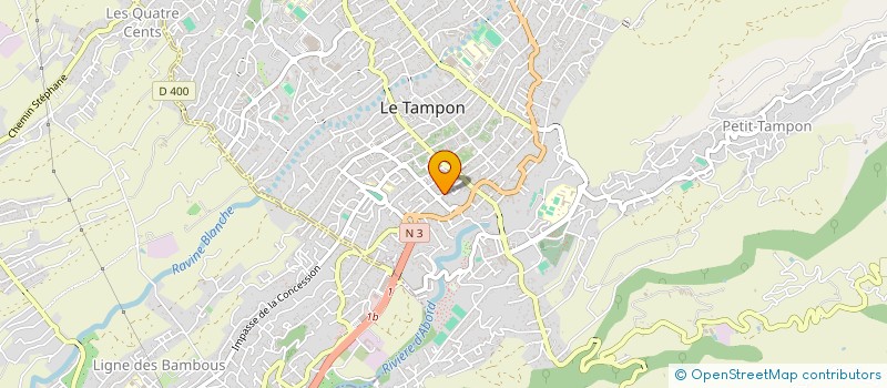 localisation de l'entreprise MADAME AMANDINE SCHEID à LE TAMPON