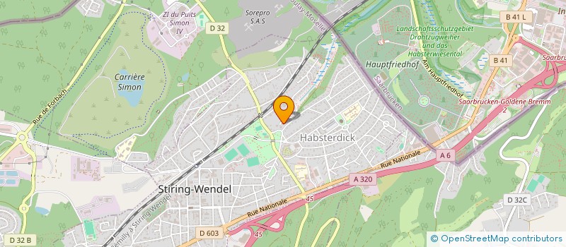 localisation de l'entreprise MADAME AMANDINE SCHUWER  COCHEREN