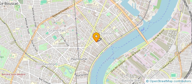 localisation de l'entreprise MADAME AMANDINE SCIUBA  BORDEAUX