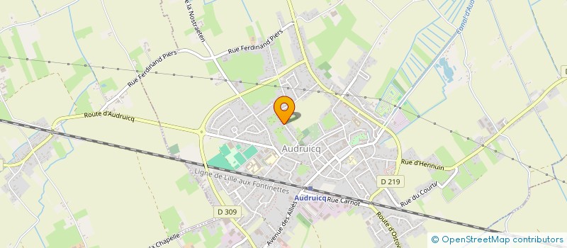 localisation de l'entreprise MADAME AMANDINE SERGEANT  AUDRUICQ