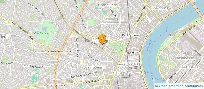 localisation de l'entreprise MADAME AMANDINE SERRE  BORDEAUX