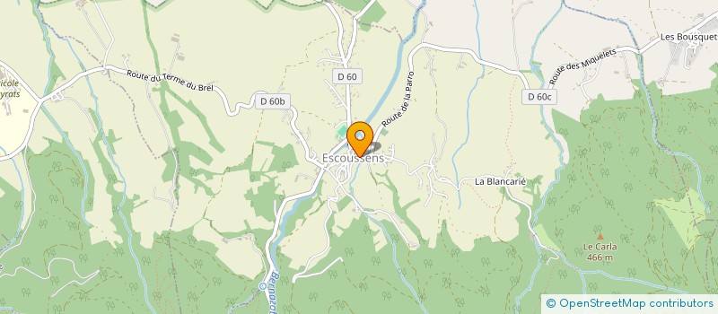 localisation de l'entreprise MADAME AMANDINE SICOT  ESCOUSSENS