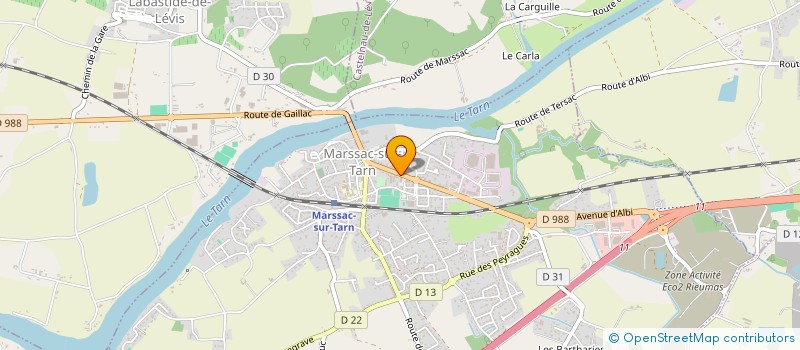 localisation de l'entreprise MADAME AMANDINE SIMONKLEIN  MARSSAC-SUR-TARN