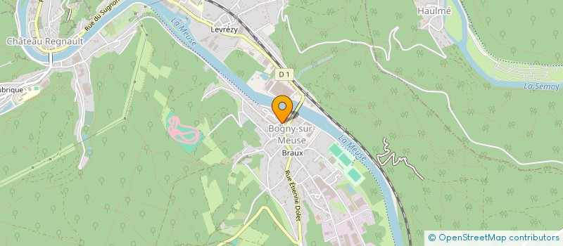 localisation de l'entreprise MADAME AMANDINE SLEZIAK  BOGNY-SUR-MEUSE