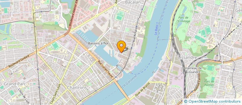 localisation de l'entreprise MADAME AMANDINE SOARES  BORDEAUX