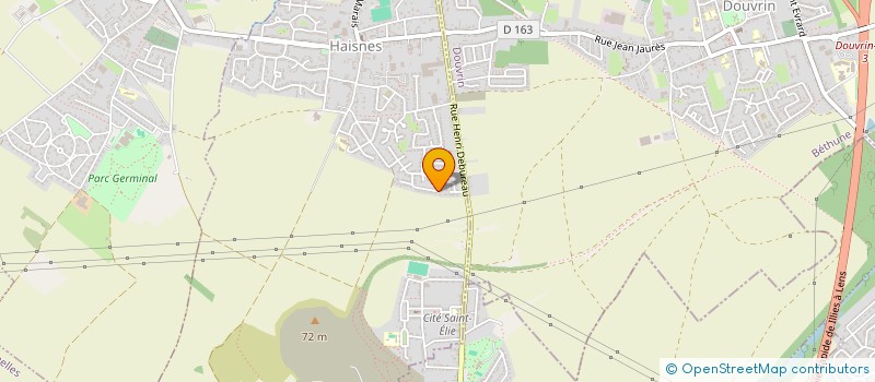 localisation de l'entreprise MADAME AMANDINE SOMON  HARNES