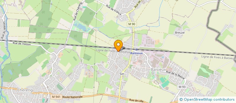 localisation de l'entreprise MADAME AMANDINE SOUFFLET  WILLEMS