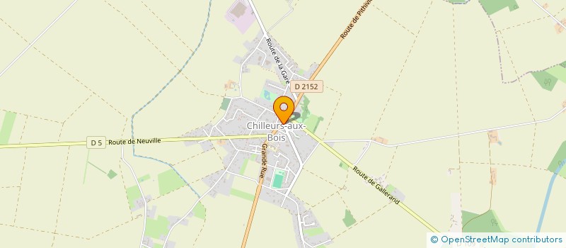 localisation de l'entreprise MADAME AMANDINE SOULLIER  CHILLEURS-AUX-BOIS