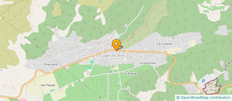 localisation de l'entreprise MADAME AMANDINE SOUMARMON  CUGES-LES-PINS