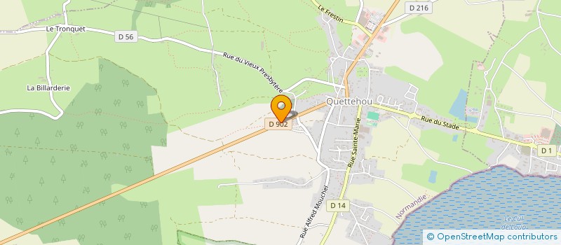 localisation de l'entreprise MADAME AMANDINE SPIQUEL  SAINT-VAAST-LA-HOUGUE