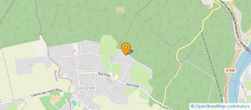 localisation de l'entreprise MADAME AMANDINE STALIN  LA LONDE