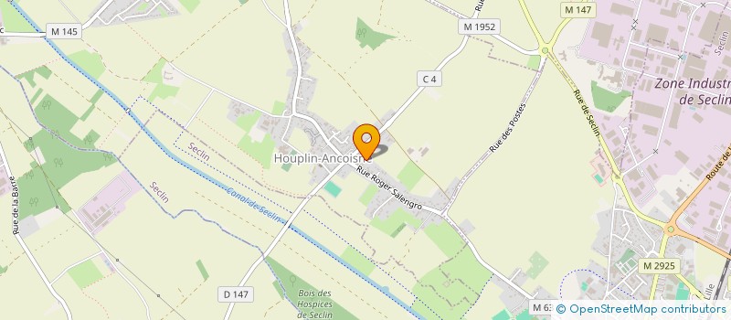 localisation de l'entreprise MADAME AMANDINE STIEN à HOUPLIN-ANCOISNE