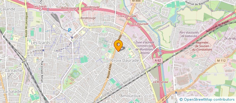 localisation de l'entreprise MADAME AMANDINE TAILHAN à TOULOUSE