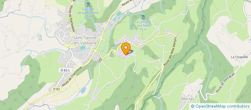 localisation de l'entreprise MADAME AMANDINE TAZARZ  SAINT-GEOIRE-EN-VALDAINE