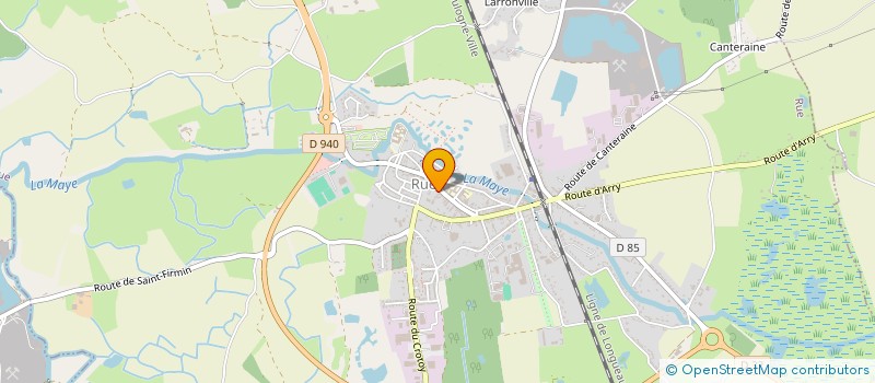 localisation de l'entreprise MADAME AMANDINE TETELIN  RUE