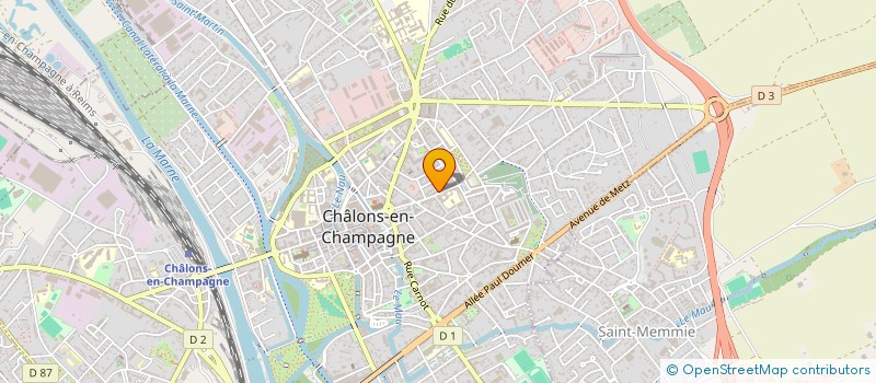 localisation de l'entreprise MADAME AMANDINE TORTAROLO  CHALONS-EN-CHAMPAGNE