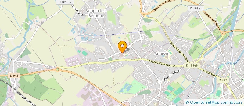 localisation de l'entreprise MADAME AMANDINE TOURSEL  ANNEZIN