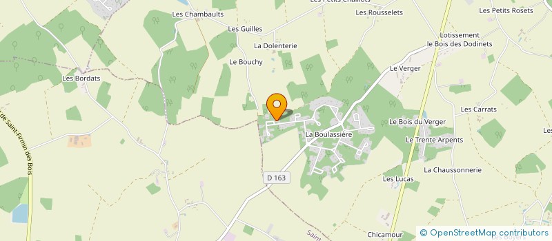 localisation de l'entreprise MADAME AMANDINE TRUCHON à CHUELLES