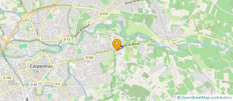 localisation de l'entreprise MADAME AMANDINE TUR  CARPENTRAS