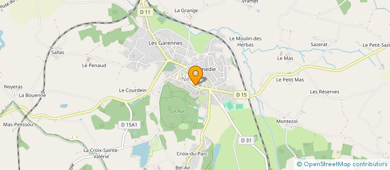 localisation de l'entreprise MADAME AMANDINE TURBIAN  NEXON