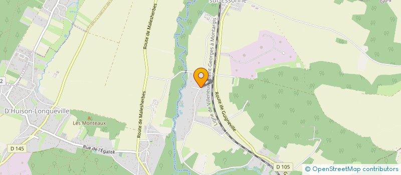 localisation de l'entreprise MADAME AMANDINE VADOT à GUIGNEVILLE-SUR-ESSONNE