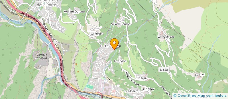 localisation de l'entreprise MADAME AMANDINE VALENTE  SAINT-MICHEL-DE-MAURIENNE