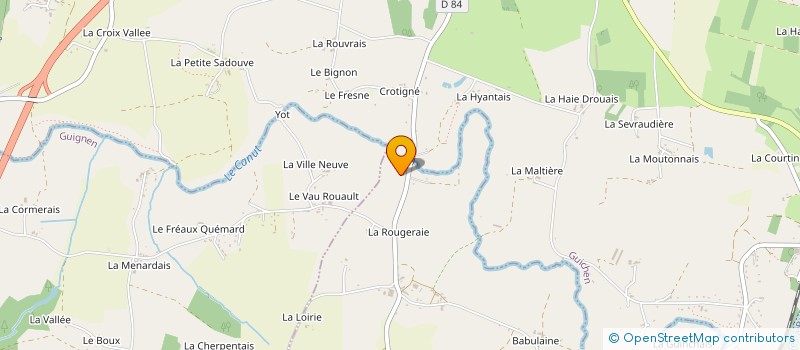 localisation de l'entreprise MADAME AMANDINE VANDER-MEIREN  SAINT-SENOUX