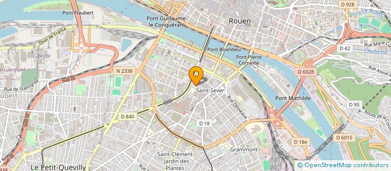 localisation de l'entreprise MADAME AMANDINE VANDERLYNDEN à ROUEN