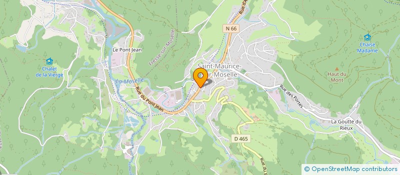 localisation de l'entreprise MADAME AMANDINE VANNSON à SAINT-MAURICE-SUR-MOSELLE