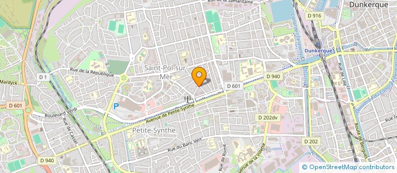 localisation de l'entreprise MADAME AMANDINE VASSEUR à DUNKERQUE