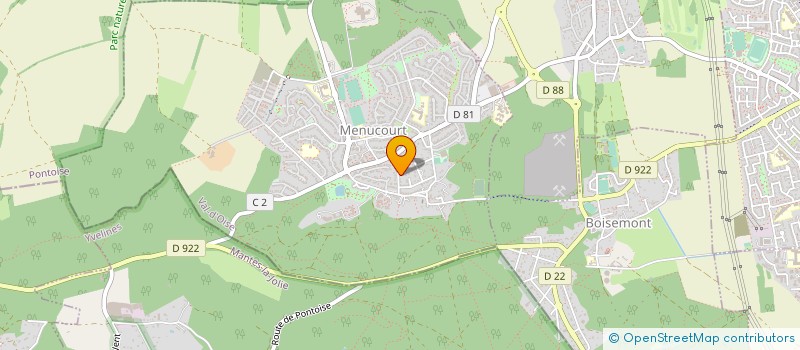 localisation de l'entreprise MADAME AMANDINE VATINET  MENUCOURT