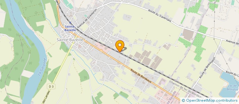 localisation de l'entreprise MADAME AMANDINE VERONESE  SAINTE-BAZEILLE