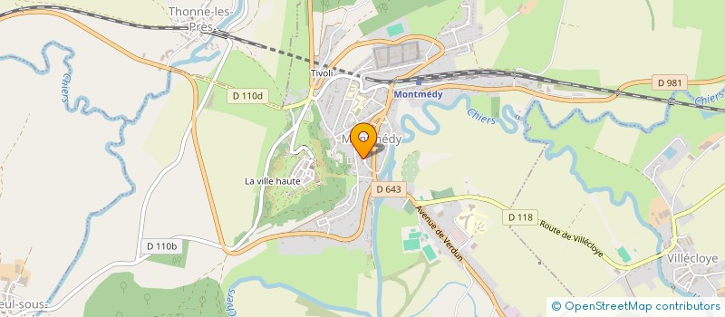 localisation de l'entreprise MADAME AMANDINE VESAIGNE à MONTMEDY