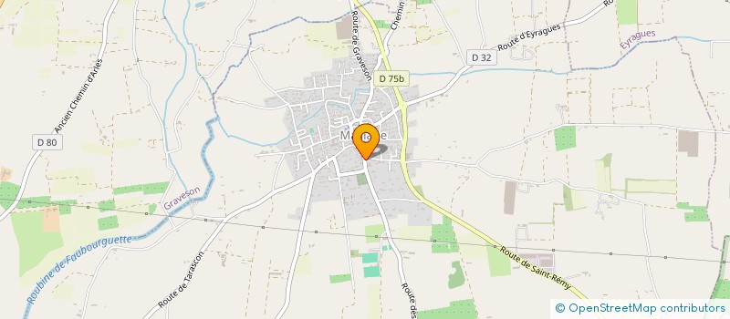 localisation de l'entreprise MADAME AMANDINE VIDAL à SAINT-MARTIN-DE-CRAU