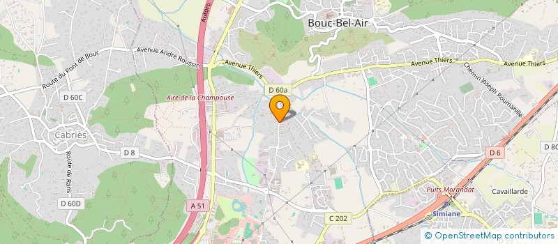 localisation de l'entreprise MADAME AMANDINE VIGIER à BOUC-BEL-AIR