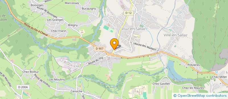 localisation de l'entreprise MADAME AMANDINE VINIAL  SAINT-JEOIRE