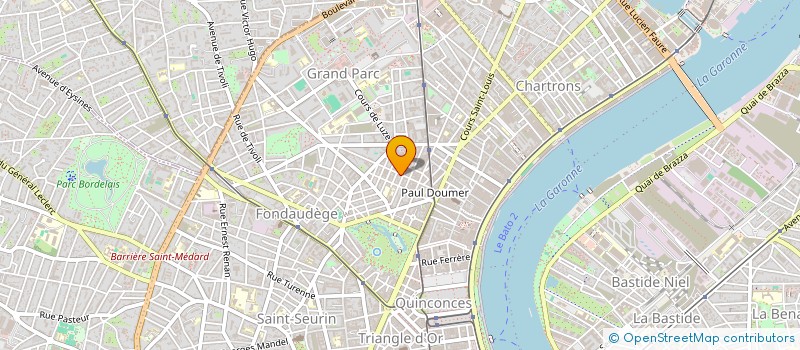 localisation de l'entreprise MADAME AMANDINE VITRA  BORDEAUX