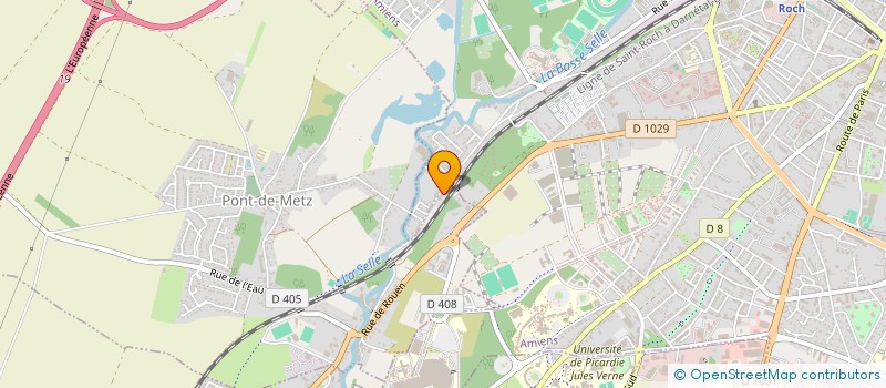 localisation de l'entreprise MADAME AMANDINE WALLET  PONT-DE-METZ