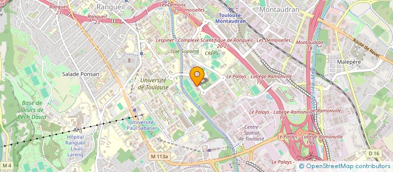 localisation de l'entreprise MADAME AMANDINE WOZNIAK à TOULOUSE