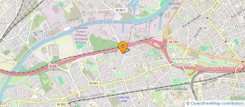 localisation de l'entreprise MADAME AMANDINE ZAAROUR  LOOS