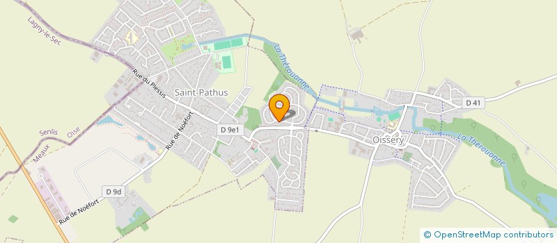 localisation de l'entreprise MADAME AMANDINE ZIOLKOWSKI  SAINT-PATHUS