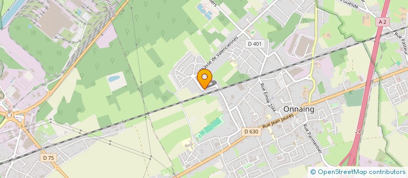 localisation de l'entreprise MADAME AMANDINE ZOLTEK  ONNAING