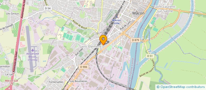 localisation de l'entreprise MADAME AMANE DAHABI à MACON